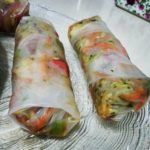 ספרינג רול דפי אורז במילוי ירקות מוקפצים/כרמית דהאן